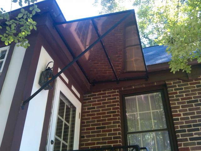 Custom Fabrication - Copper Awning