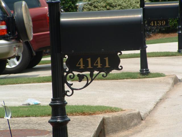 Aluminum welding repair and fabrication - mailbox post repair after