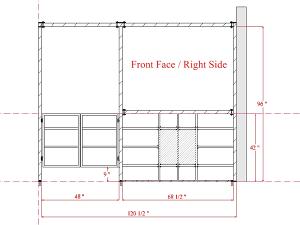 Computer Aided Design services for 2D drawings and 3D drawings for construction layout, personal projects or patent application artwork.  Visualize your project with detailed dimensioning and layout information.  3D drawings to see the actual appearance and make changes before wasting material.